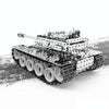 843pcs Main Tank 3D Metal Model Precision Mechanical Assembly Tank Assembly High Difficulty Toys