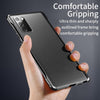 For Samsung Galaxy Note20 Shockproof Ultra-thin Metal Protective Frame(Black)