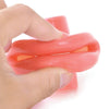 Silicone Face Care Mouth Muscle Tightener Beauty Massage Face-lift Tool(pink)