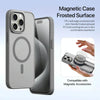 For iPhone 15 Pro Max DUX DUCIS Lawa Series 2 in 1 Wallet Zipper Detachable MagSafe Phone Case with Lanyard(Grey)