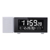 TS-P30 Multifunctional Night Light Alarm Digital Clock with FM Radio & Temperature / Humidity Display & IR Sensor Function(White)