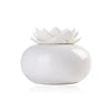 Lotus Ceramic Nano Spray Hydrating Aroma Humidifier Air Purifier(White Flower + White Body Ceramic)