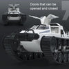 SG-1203 1:12 2.4G Simulation Remote Control EV Tracked Vehicle Tank Off-road Vehicle Model Car Toy (Grey)