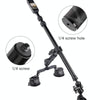 Dual-leg Suction Cup and 2 x Single-leg Car Suction Cup Mount with Selfie Stick Set (Black)