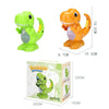 JJR/C V06 Dinosaur Sound Effect Electric Bubble Machine, Version:Non-charging(Orange)