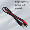 2x 0.5m BNC to Dual Crocodile Clip Test Leads 250V