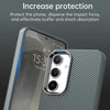 For Samsung Galaxy S24 FE 5G Carbon Fiber Series IMD Phone Case(Grey)