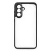 For Samsung Galaxy A36 5G Frosted TPU + Transparent PC Phone Case(Black)