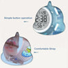 Changing Case Electronic Watch Mini Cartoon Alarm Clock Waterproof Watch(Boy)