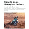 5K/30FPS WIFI HD Anti-Shake Remote Touch Dual-Screen IP68 Waterproof Sports Camera, Style: Camera + 64G Card