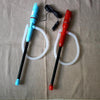 Vehicle-Mounted Electric Oil Pump Oil Pipe Fuel Pump Fish Tank Water Changer(12V Red)
