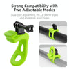 TELESIN Action Camera Mount Silicone Adjustable Mini Flexible Bracket For GoPro HERO / Insta360 / DJI Action Camera(Green)