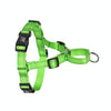 Reflective Dog Harness, M, Green - Glow Castle Nylon Chest Strap