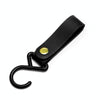 Outdoor Camping Tent PU Leather Multifunctional Storage Hook(Black)