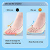 10pairs 4D Sponge Non-slip Forefoot Pad High Heels Mat(Black)