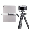 Xiletu Xj15 Live Broadcast Desktop Full Metal Tripod Mount Tablet Pc Phone Clamp With 1/4 Inch Screw Holes & Cold Shoe Base(Silver Grey)