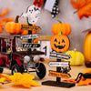 Halloween Guide Wooden Ornaments Cartoon Letters Decoration Supplies(Ghost Model)