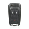 Opel Flip Car Key Case 3 Button Replacement Shell with Blade