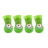 Waterproof Dog Boots XL Green - Non-Slip Silicone Paw Protection