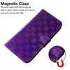 For Samsung Galaxy A26 5G Colorful Magnetic Buckle Leather Phone Case(Purple)