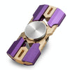 Fingertip Gyroscope Mechanical Metal EDC Stress Relief Toys(Charm Purple)