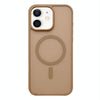 For iPhone 11 Frosted Skin Feel MagSafe Phone Case(Desert Gold)