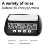 YS YS-902 Chess Timer Chess Clock for Go Tournament(Black English Version)