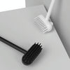 Long Handle Pet Comb with Base & Rattle - Black