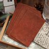 50pcs B11 Retro Style Kraft Paper Envelope Postcard Invitation Letter Stationery(Red Brown)