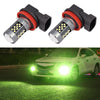 1 Pair H11 12V 7W Continuous Car LED Fog Light(Lime Light)