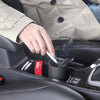 JG-036 Universal Portable Car Auto Stainless Steel Trash Rubbish Bin Ashtray for Most Car Cup Holder(Black)