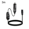 12V/24V Car Refrigerator Cable B Suffix Cigarette Lighter Plug Power Cord, Length: 3m With Switch