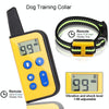 Dog Training Collar 800m Remote Shock Vibration Waterproof Khaki