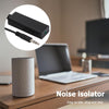 3.5mm Audio Common Ground Isolator Signal Anti-jamming Noise Reducer(Black)