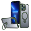 For iPhone 13 Pro Wing Series Gen2 MagSafe Metal Ring Holder Phone Case(Green)
