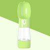 Portable Pet Water & Food Cup - Grass Green - 258ml/200ml