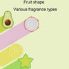 MATARILE Automotive Fruit Fragrance Diffuser Car And Home Deodorizing Scented Pieces, Style: Avocado -Gulong