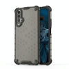 For Huawei Nova 5T Shockproof Honeycomb PC + TPU Case(Grey)