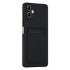 For Samsung Galaxy A06 4G / 5G Card Slot Design Shockproof TPU Phone Case(Black)