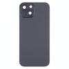 iPhone 15 Plus Back Cover with Camera Lens Cover, MagSafe, Black
