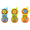 Children Intelligent Light Changing Face Phone Music Early Education Puzzle Simulation Phone, Random Color Delivery