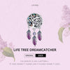 S925 Sterling Silver Tree Of Life Dream Catcher Beads DIY Bracelet Necklace Accessories
