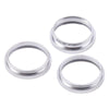iPhone 16 Pro Camera Lens Protector (Silver, 3-Pack)