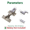 0.3W Universal Inner Hinge LED Sensor lamp Cupboard 3 LEDs Night light Auto ON/OFF Bulb(Warm White)