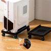 Computer Host Bracket Desktop Chassis Mobile Tray Base Heightening Rack with Pulley, Spec: Universal Wheel