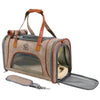 LDLC QS-012 Pet Carrier, Breathable, Foldable, Ginger Yellow - 6kg