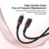 Baseus Dura Series USB-C / Type-C to 8 Pin 20W Fast Charging Cable, Length:1m(Red Black)