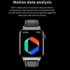 T50 1.85 inch Silicone Band IP67 Waterproof Smart Watch Supports Voice Assistant / Health Monitoring(Red)