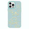 For iPhone 14 Pro Max Skin Feeling Jelly TPU Hybrid PC Phone Case(Rose Puppy Light Green)
