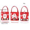 Cute Large Capacity Christmas Decorations Gift Bag Kids Candy Tote Bag(Santa Claus)